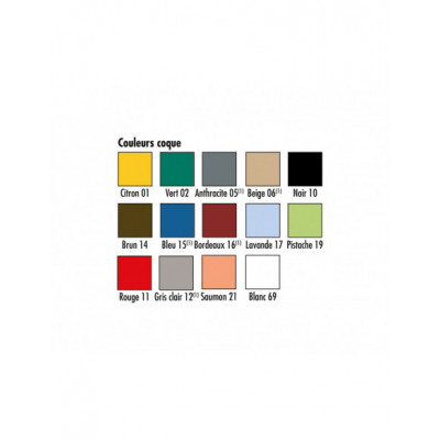 30 chaises coque Caspienne M2