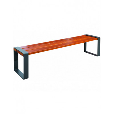 Lot de 2 banquettes bois...