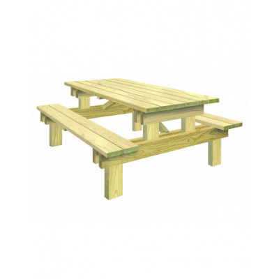 Lot de 3 tables pique-nique...