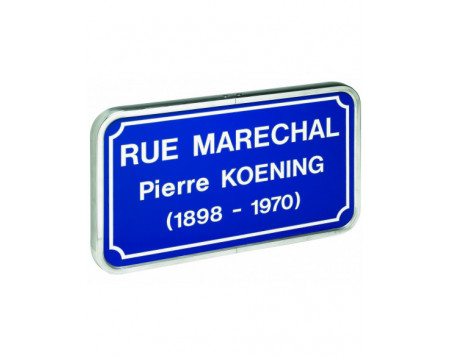 Plaque de rue