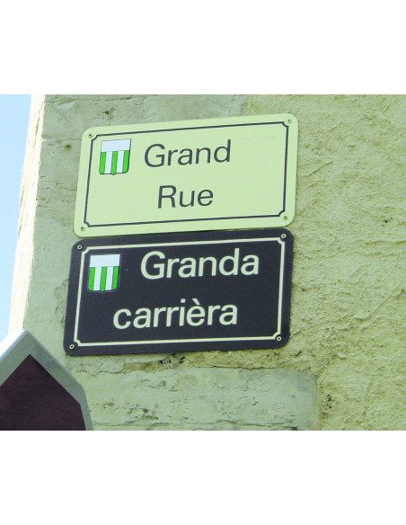 Plaque de rue