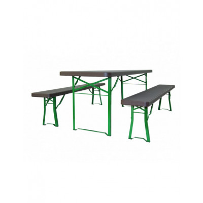Banc festif en polyéthylène 2