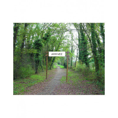 Panneau arrivée parcours... 2