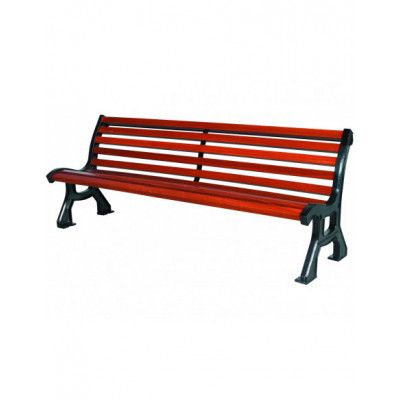 Banc bois exotique Roda 200 cm