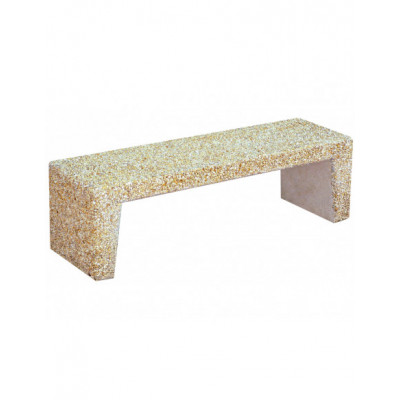 Banquette béton Lycéen 150 cm