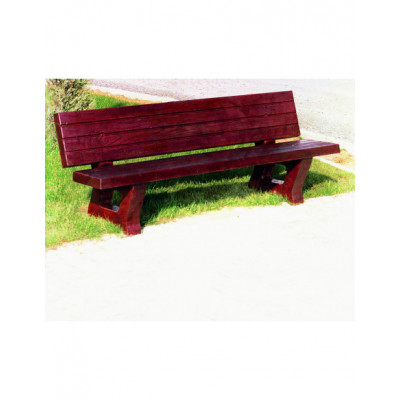 Banc béton teinté Coffs 200 cm