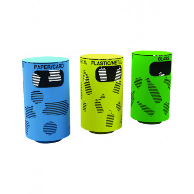 Corbeille de ville acier...