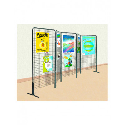 Lot de 6 grilles d'exposition