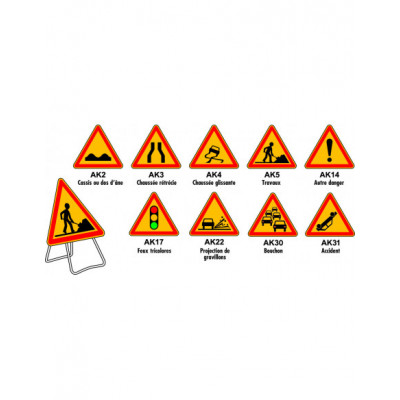 Panneau type AK :...