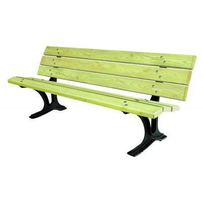 Lot de 3 bancs en pin Breva 2