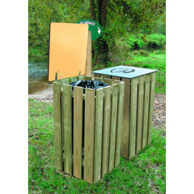 Corbeille tri sélectif en...