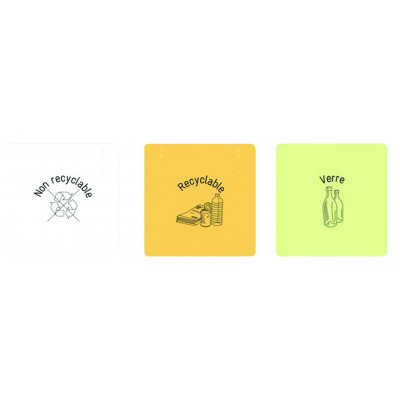 Corbeille tri sélectif en... 2