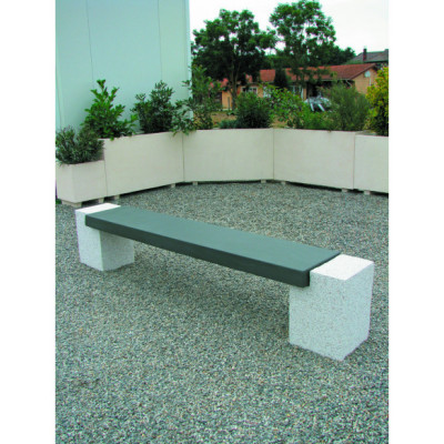 Banquette béton Pruga 190 cm