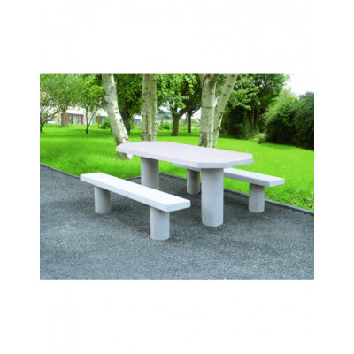 Table pique-nique béton...