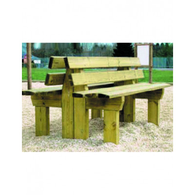 Banc tout bois Levant 194 cm 2