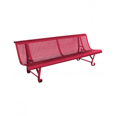 Banc acier Urba 200 cm 2 pieds 2
