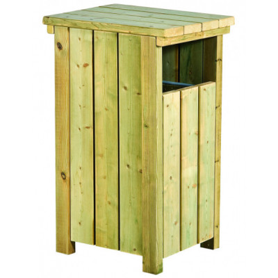 Seau pour corbeille en pin... 2