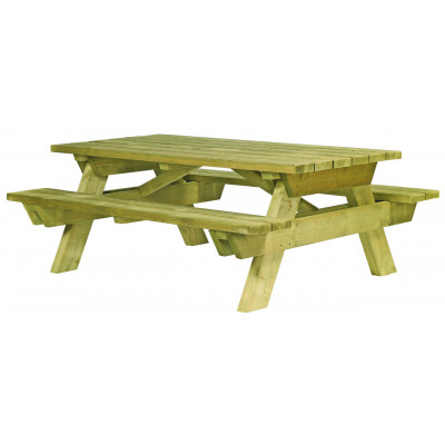 Table pique-nique en pin...