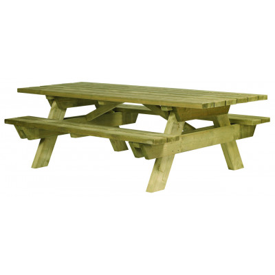 Table pique-nique en pin...