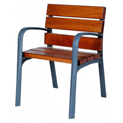 Fauteuil bois exotique...