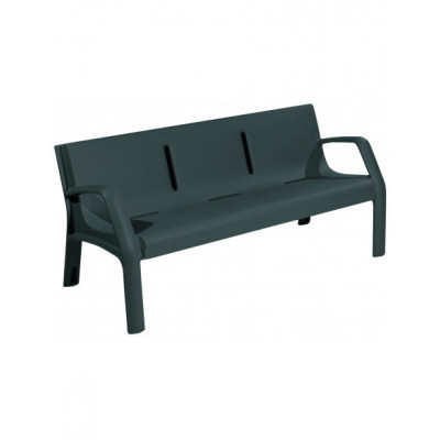 Banc polyéthylène Dalès 180 cm