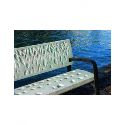 Banc de ville recyclé Canberra 2