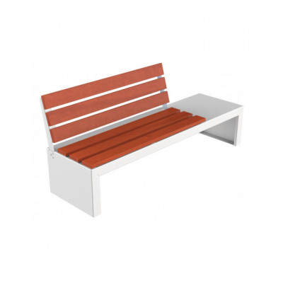 Lot de 3 bancs publics... 2