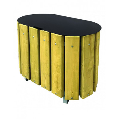 Corbeille 2 flux en pin... 2