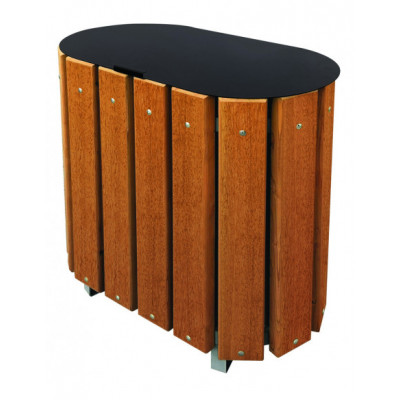 Corbeille tri sélectif bois... 2