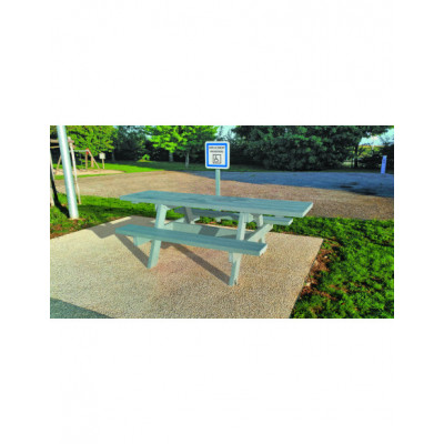 Table pique-nique plastique... 2