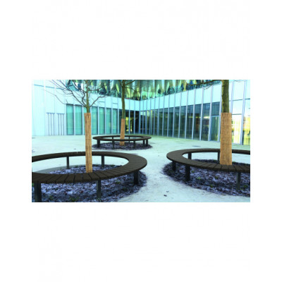 Banquette contour d'arbre...