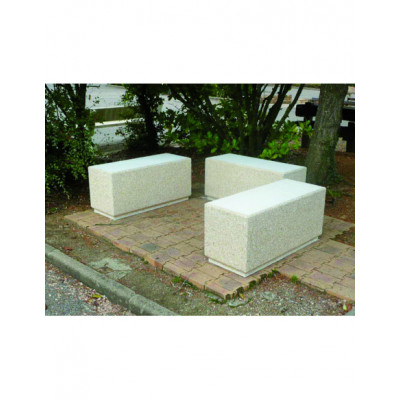 Banquette béton Mauka 100 cm 2
