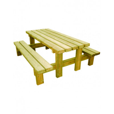 Table pique-nique en pin...