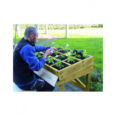 Jardin surélevé en pin... 2