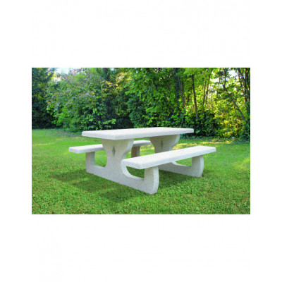 Table pique-nique béton...