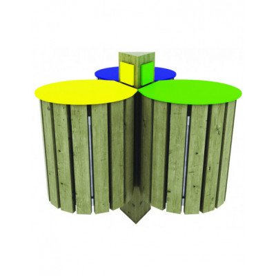 Corbeille tri sélectif en...