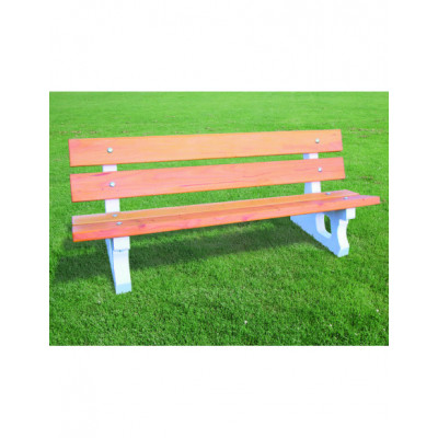 Banc en bois et béton Calen...