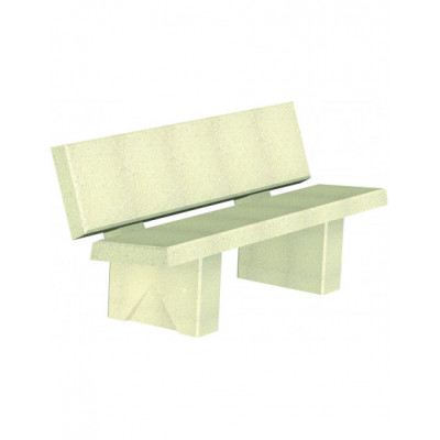 Banc béton Poulen 175 cm