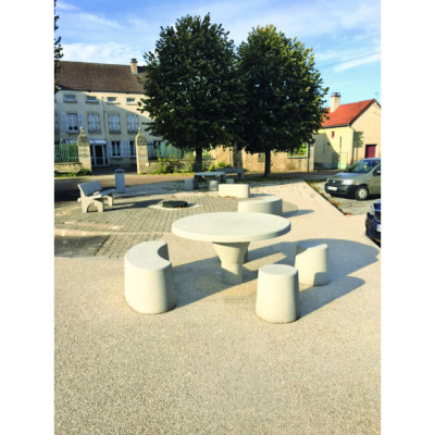 Table pique-nique ronde... 2