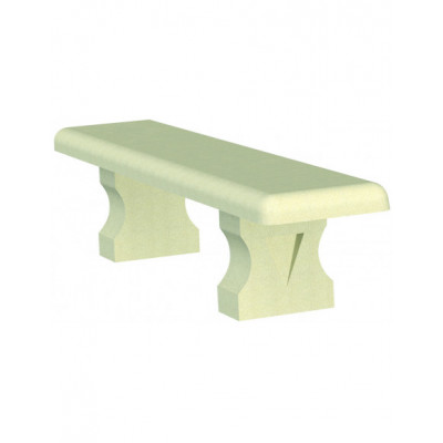 Banquette béton Sombre 180 cm