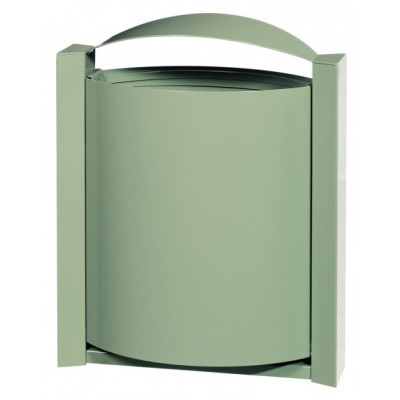 Corbeille 40 litres sur pieds