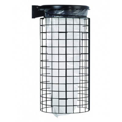 Corbeille murale acier...