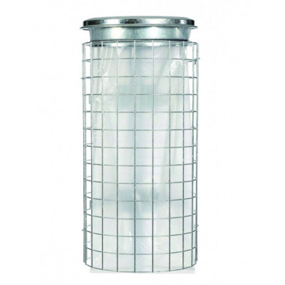 Corbeille murale acier...