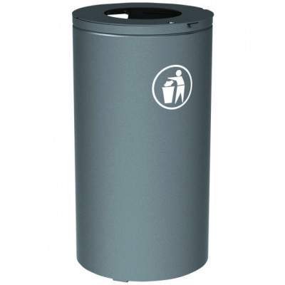 Corbeille acier Olbia 80 L