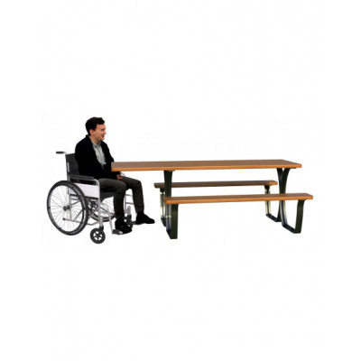 (1) Accessible aux personnes à mobilité réduite