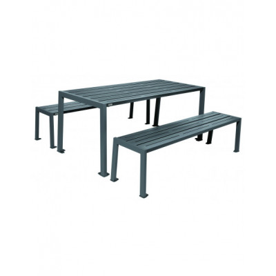 Table pique nique acier Taray