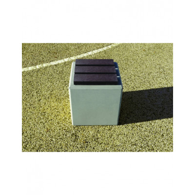 Banquette béton Sidney pleine 2