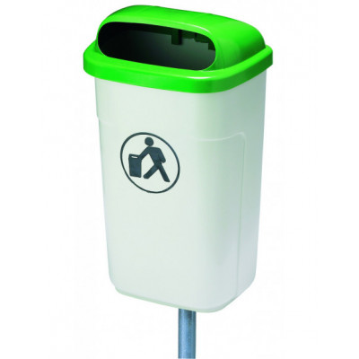 Poteau pour corbeille...