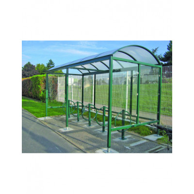 Abri cycles acier Germigny