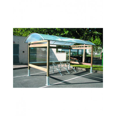 Abri 2 roues Devoluy bois 2